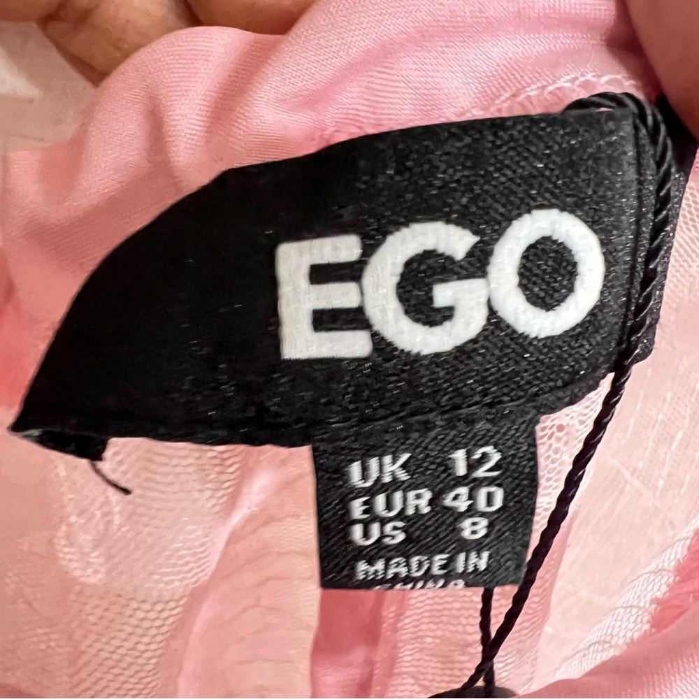 EGO Pink Sequin Mini Dress - Picture 7 of 8